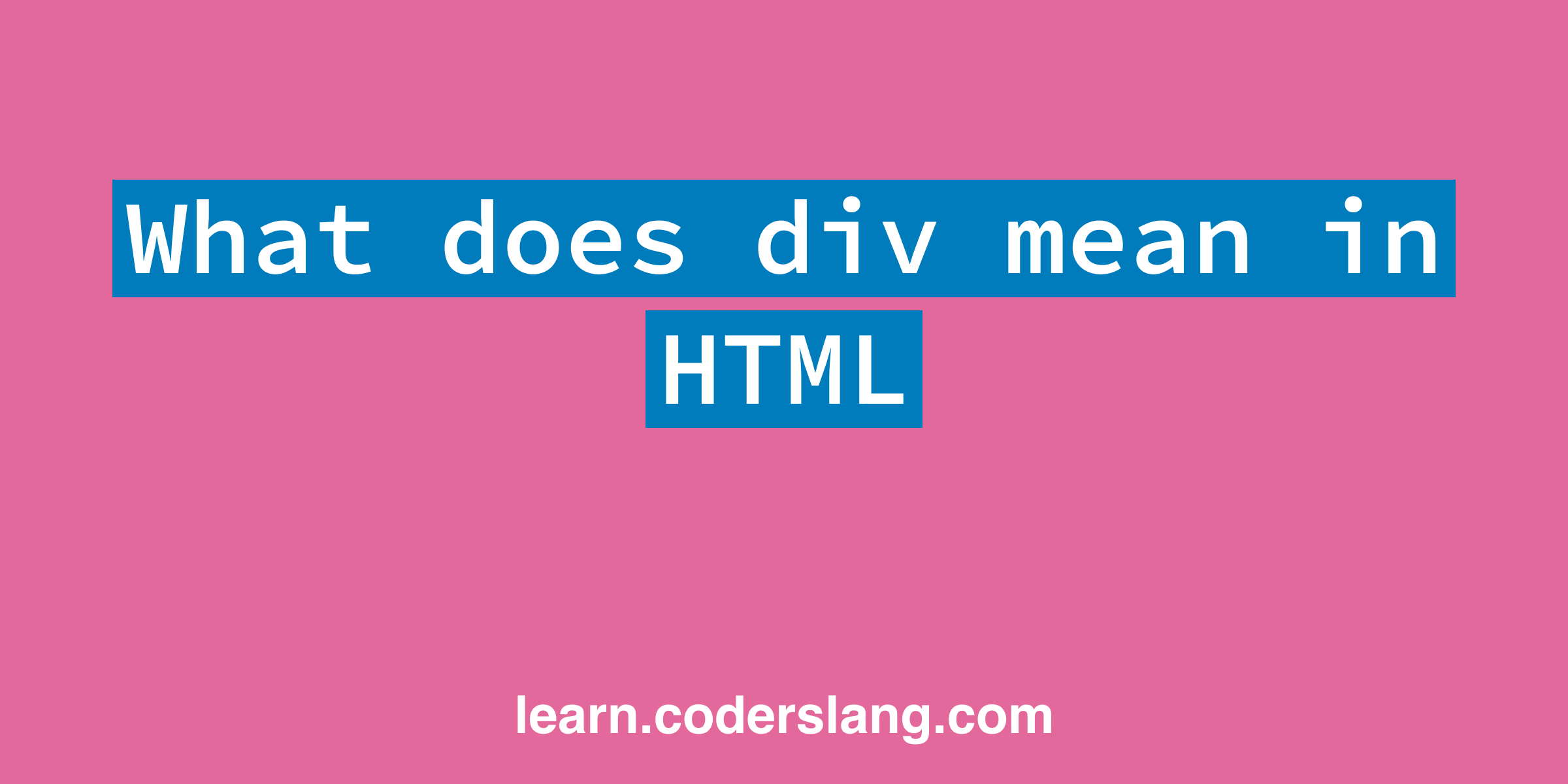 div-html